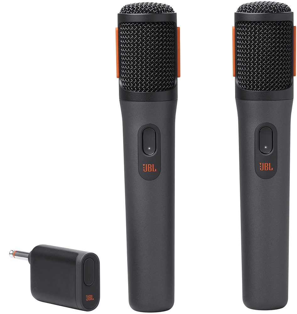 Microfone JBL PartyBox Wireless Mic - Black (2 Unidades)